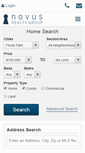 Mobile Screenshot of novusprimeproperties.com